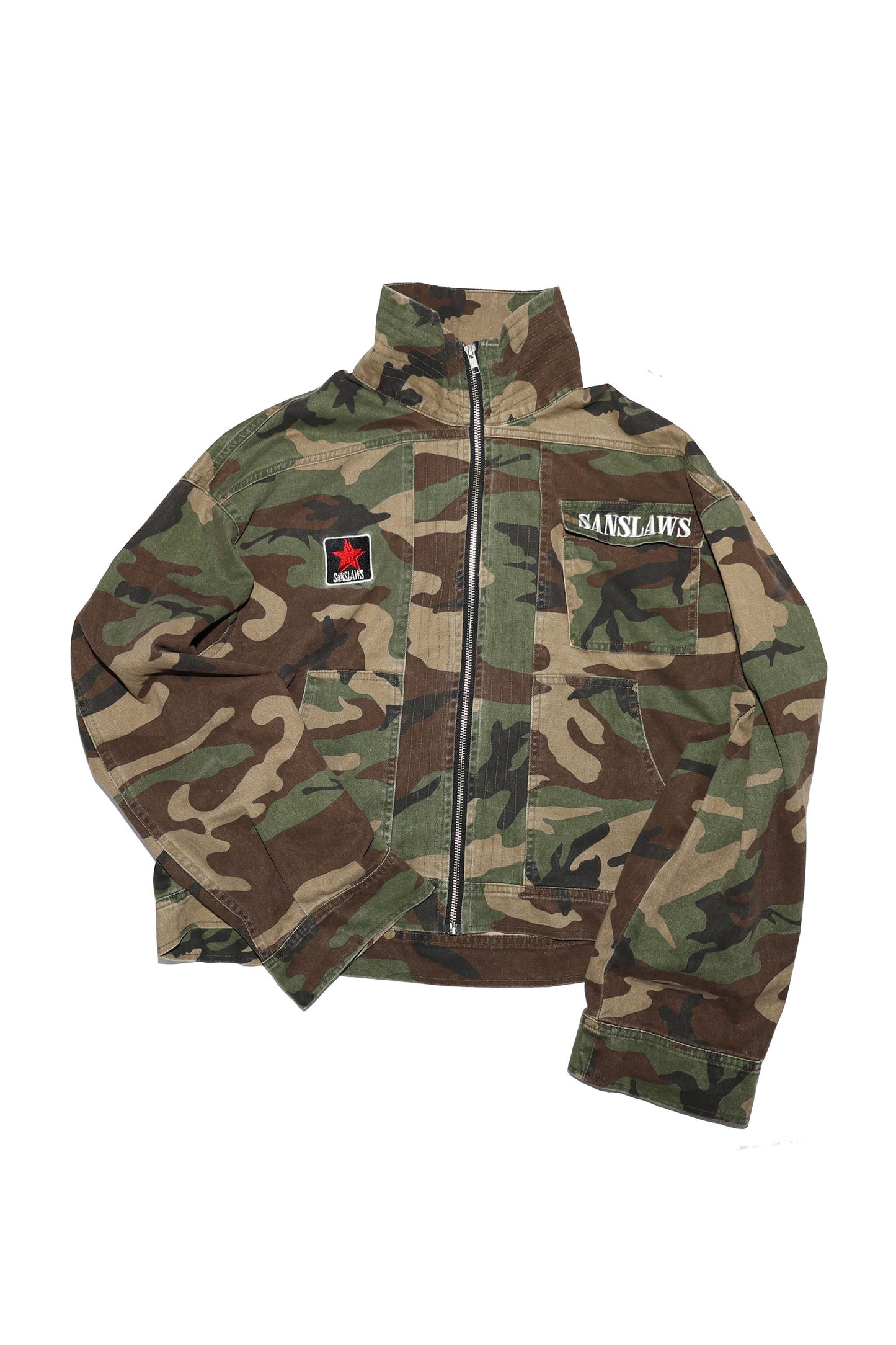 SANSLAWS Camouflage jacket