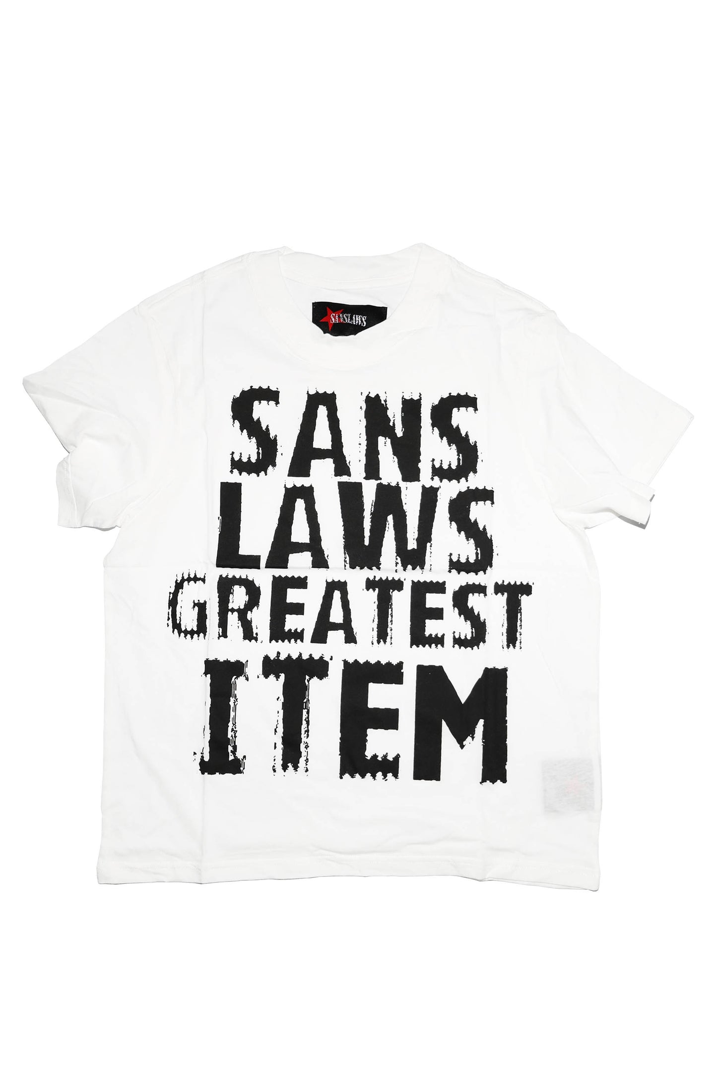 SANSLAWS slogan tee