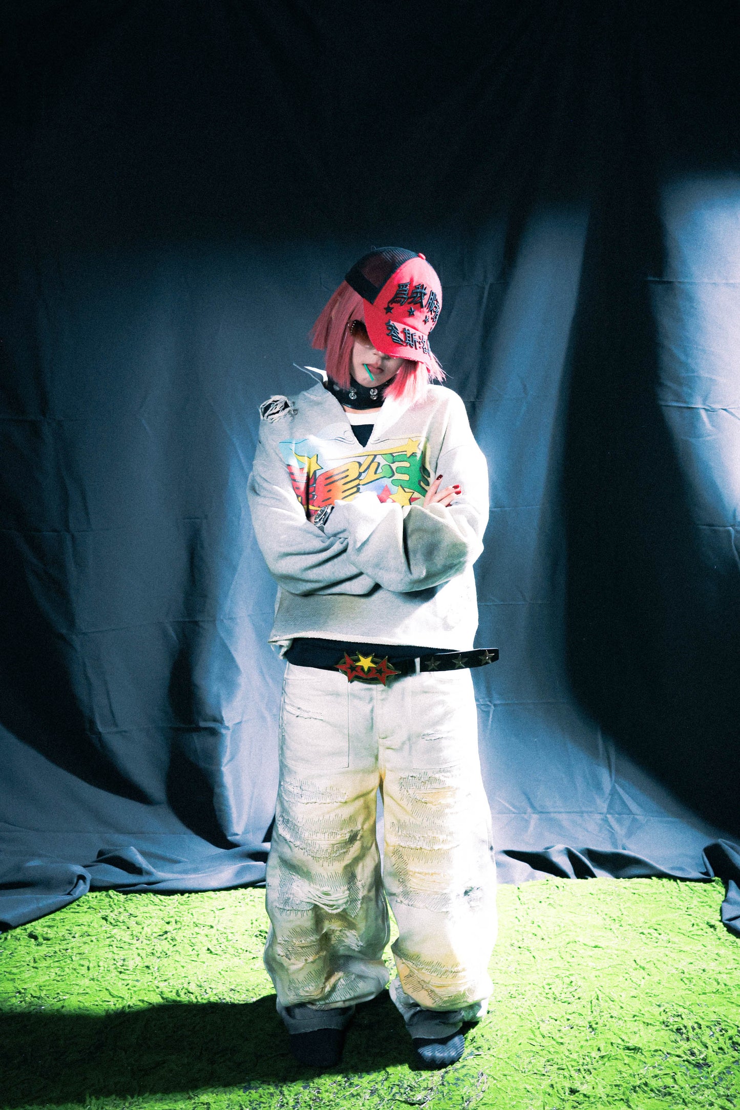 SANSLAWS XXGZ Distressed Top