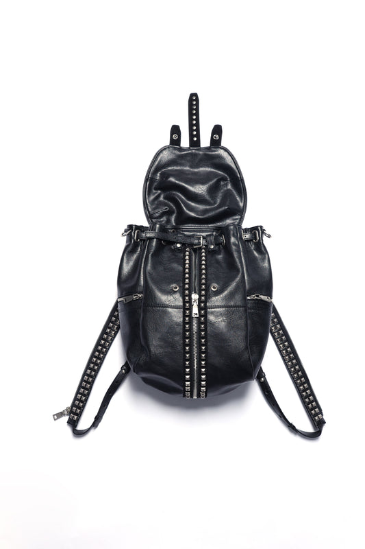 PCCVISION Black Leather Bag