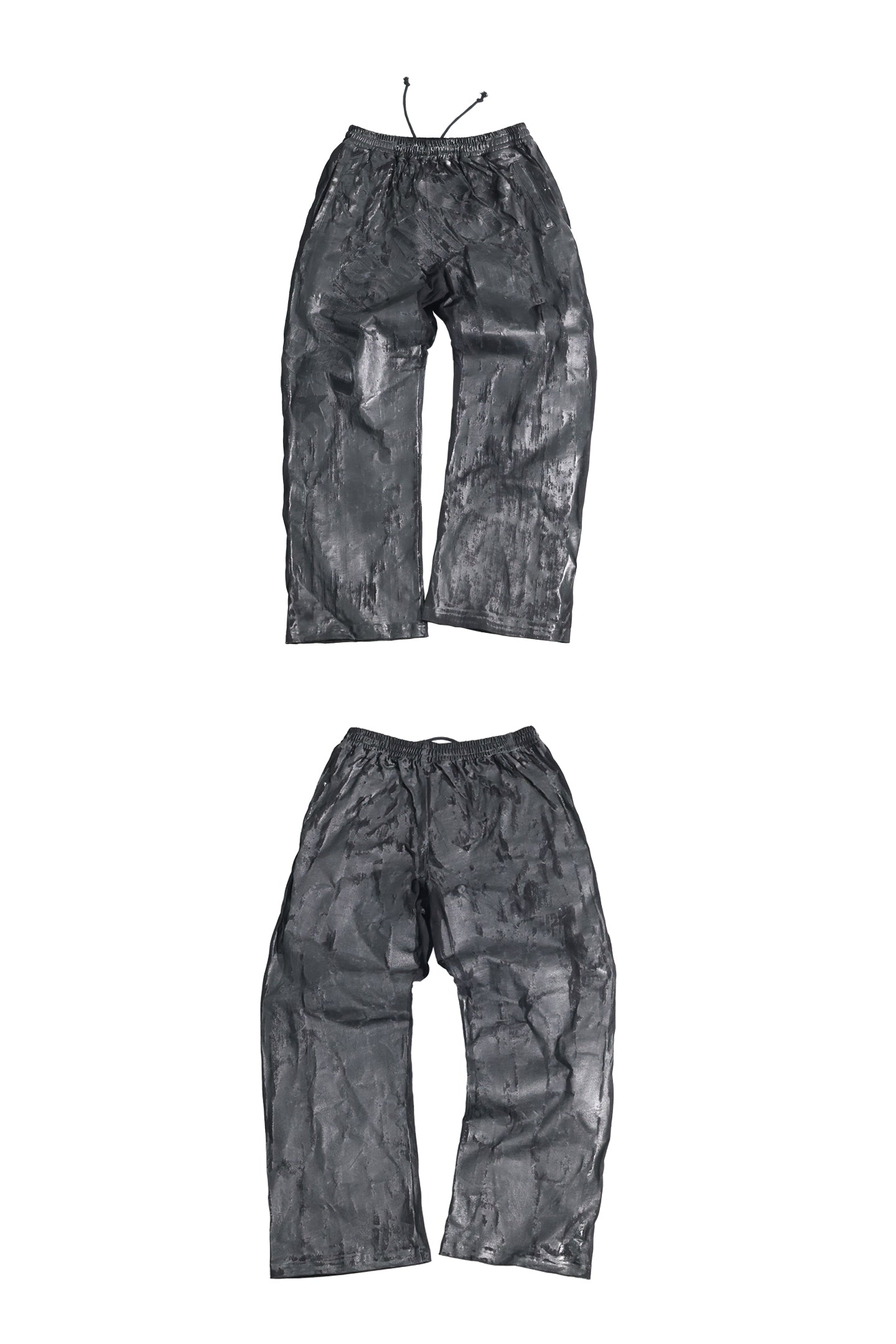 SANSLAWS Waxed pants