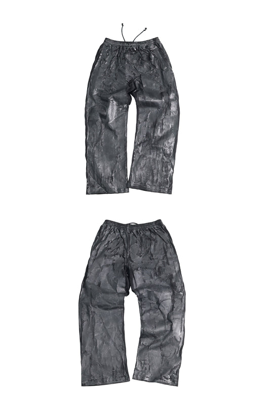 SANSLAWS Waxed pants