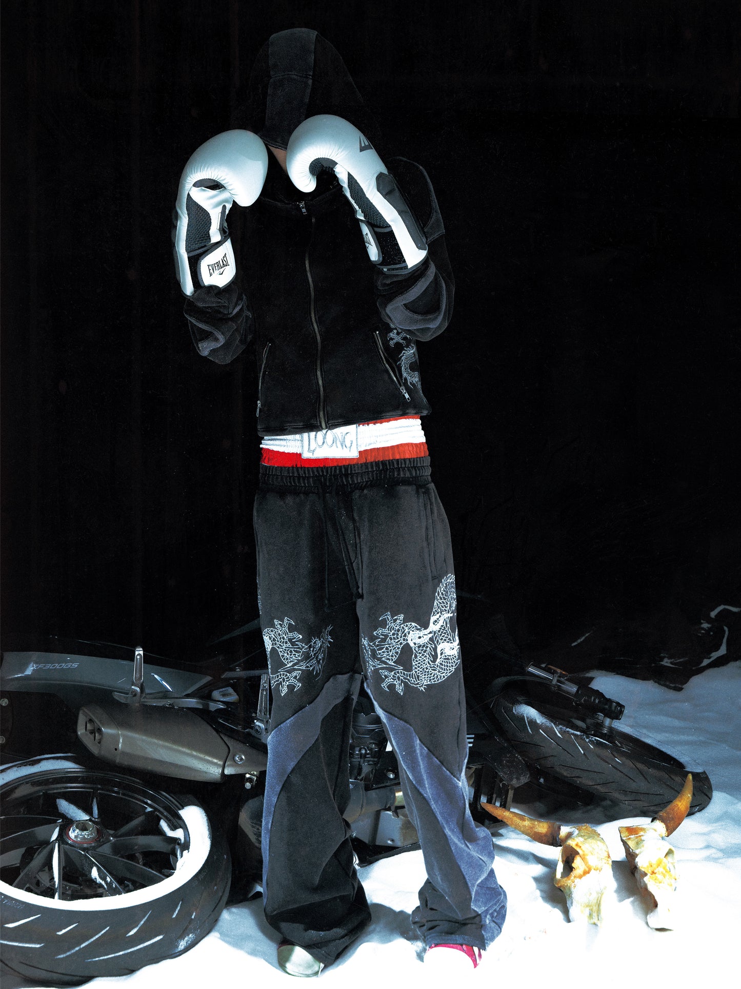 .Tritill 'Loong' Embroidered Bono Jooger