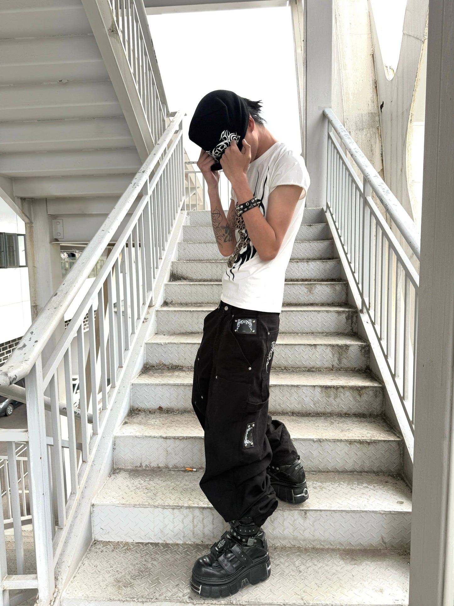 UCANTBELIKEME Totem Lumberjack Pants