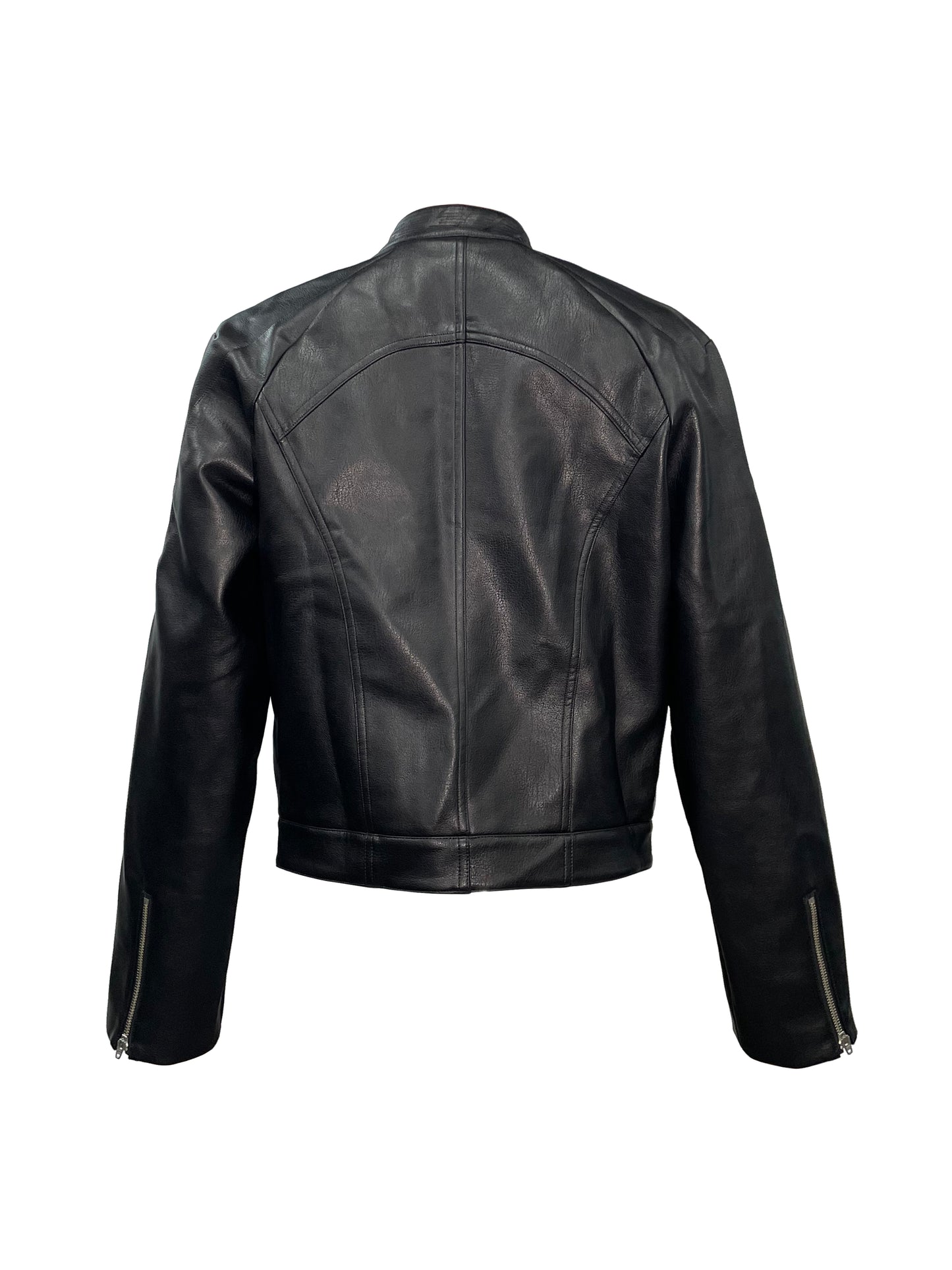 PCCVISION 3MANON Biker Leather Jacket