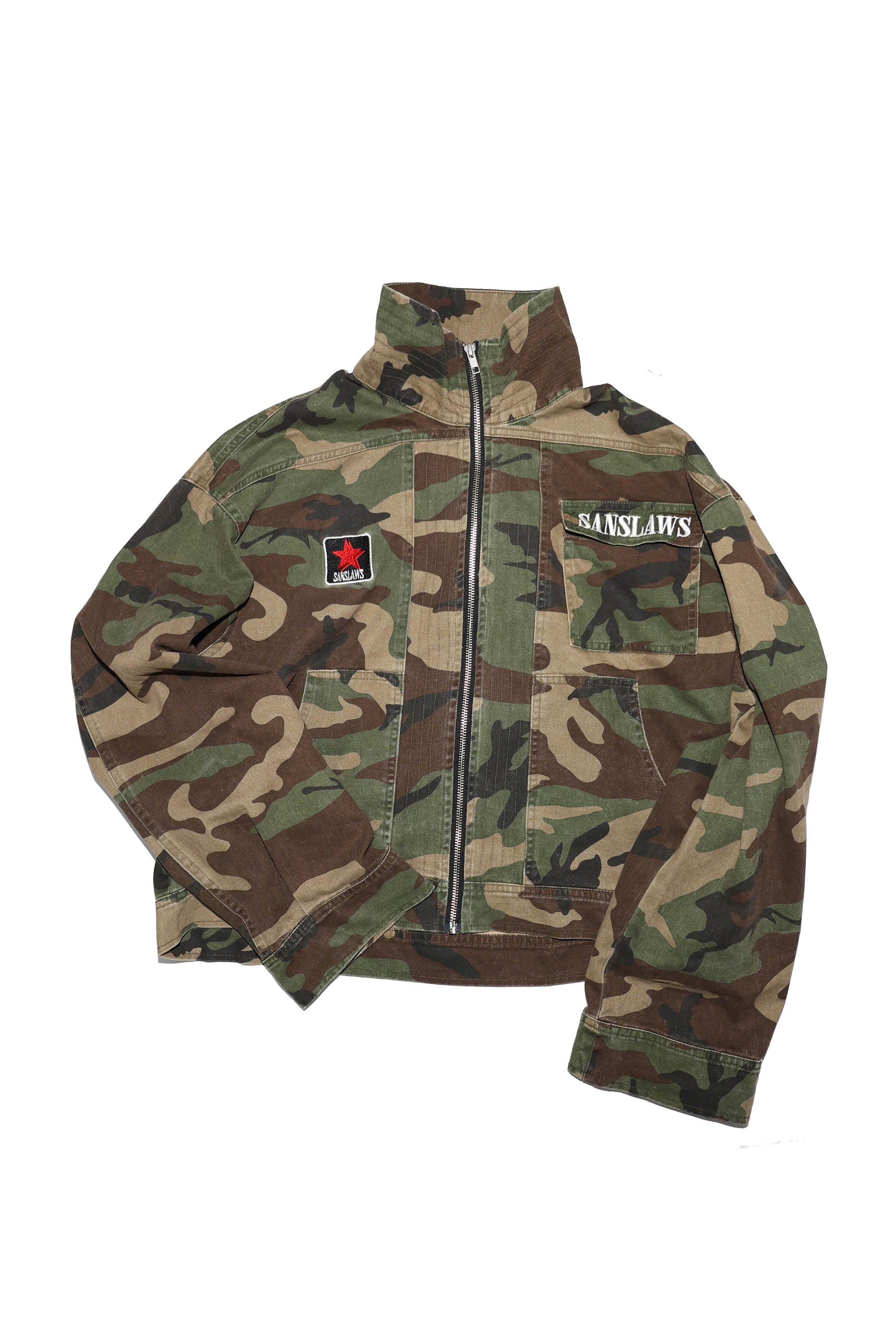 SANSLAWS Camouflage jacket