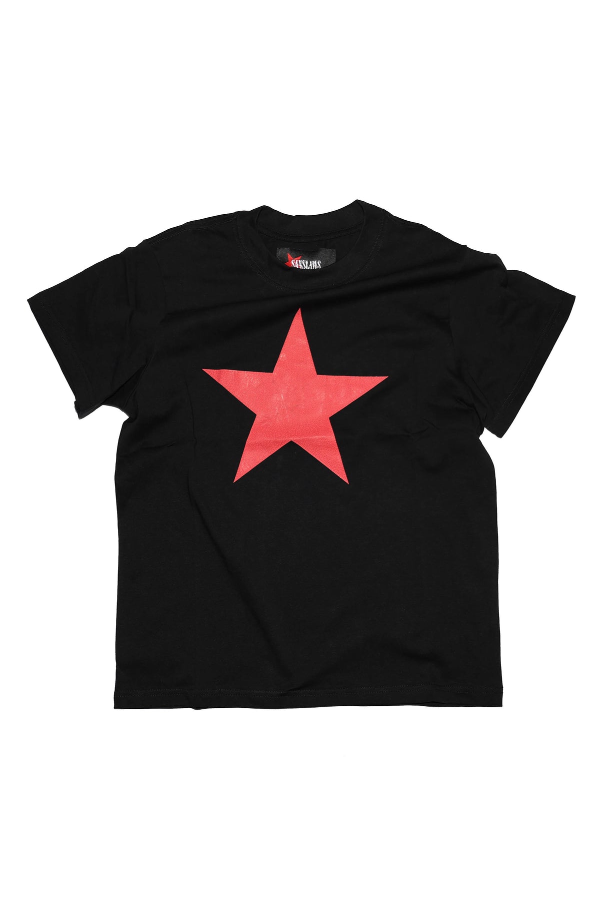 SANSLAWS Star print short sleeved