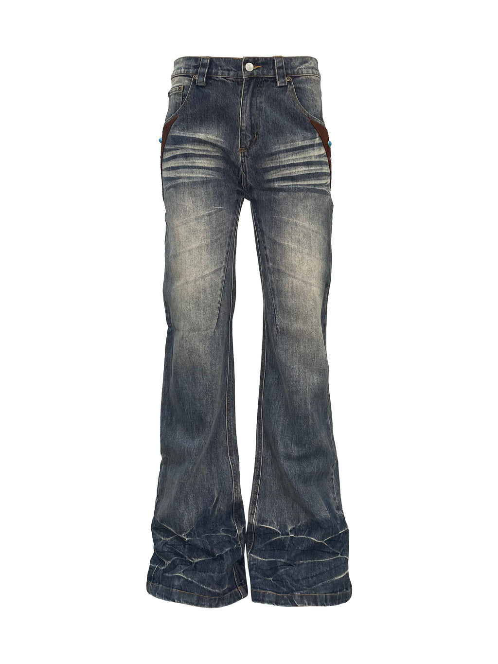 PCCVISION 3MANON  Turquoise Jeans