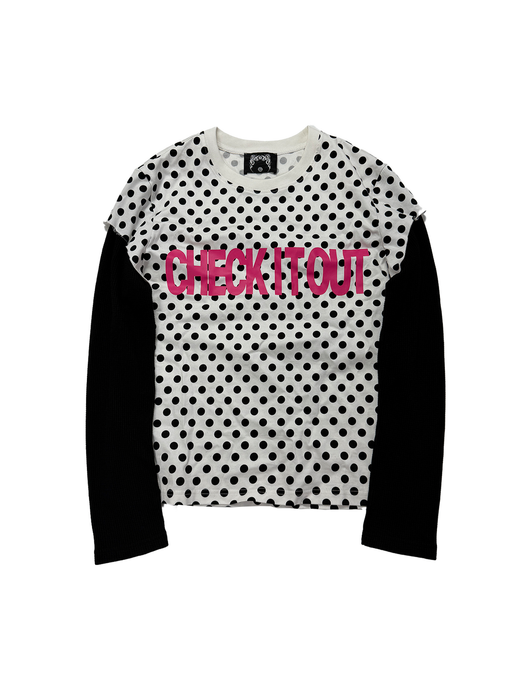 UCANTBELIKEME Polka Dot Long Sleeve