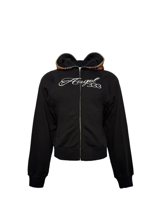 PCCVISION 3MANON Angel333 Printed Slim-fit Hoodie