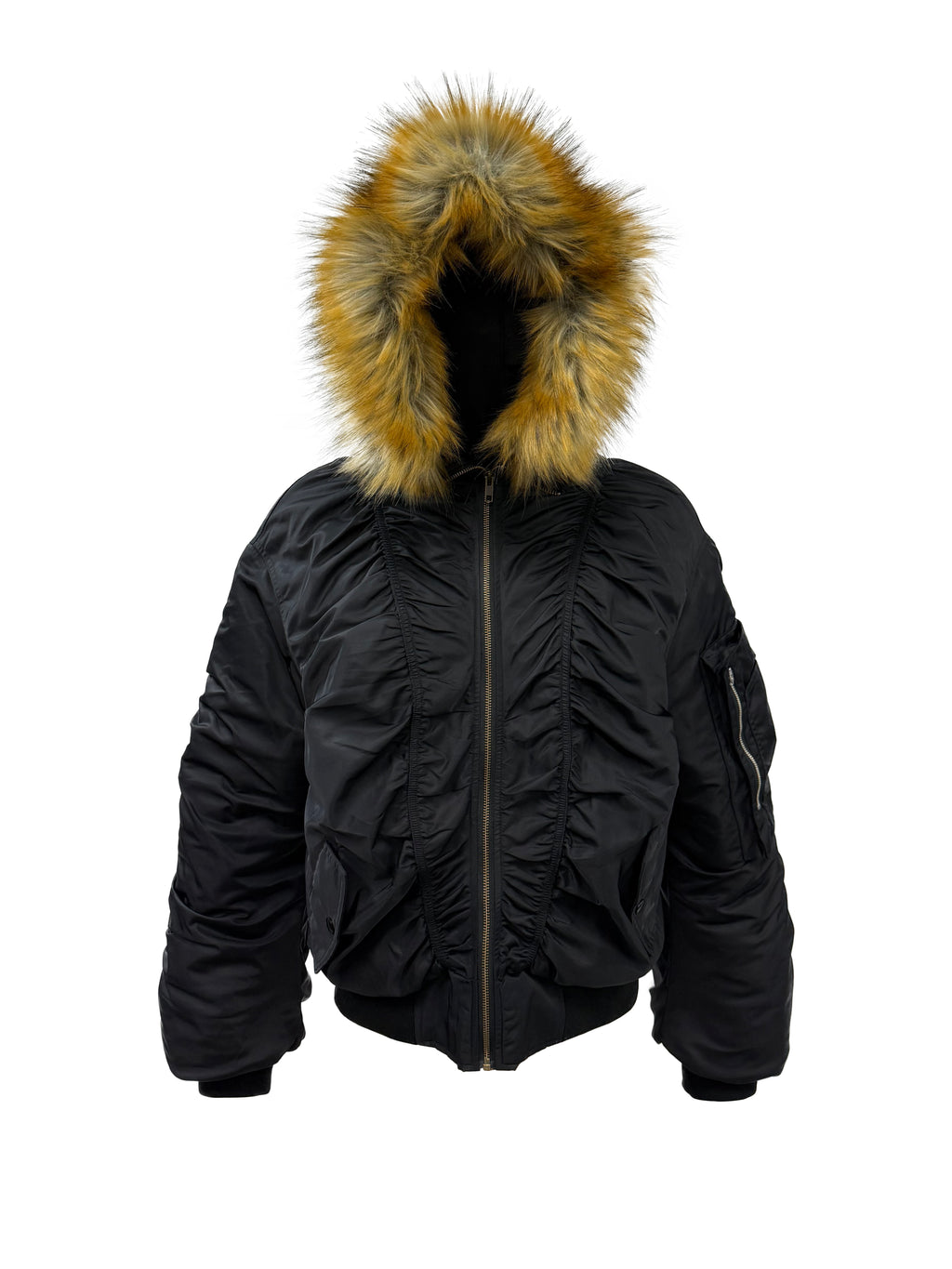 PCCVISION 3MANON Fur-collared Jacket