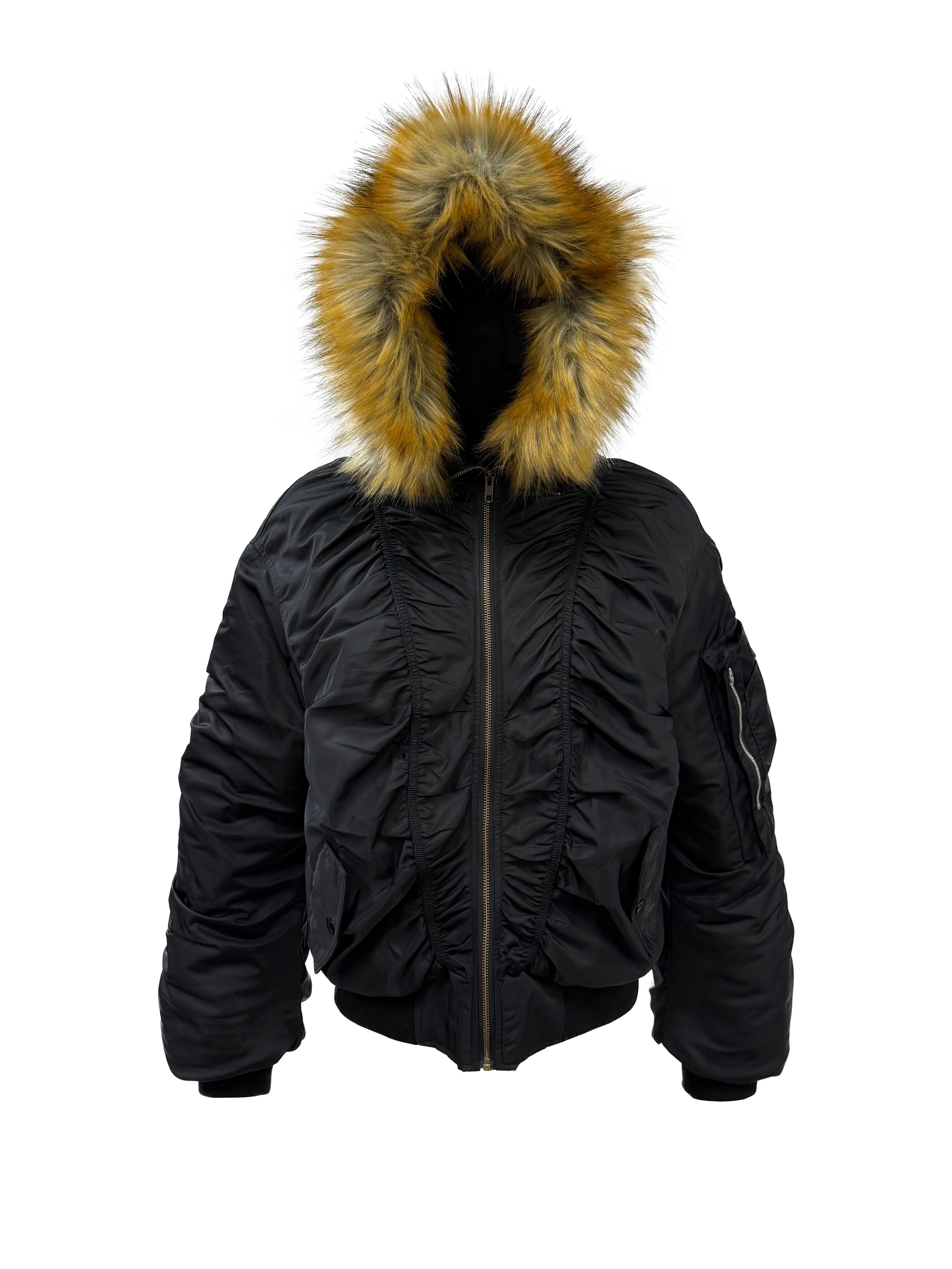 PCCVISION 3MANON Fur-collared Jacket
