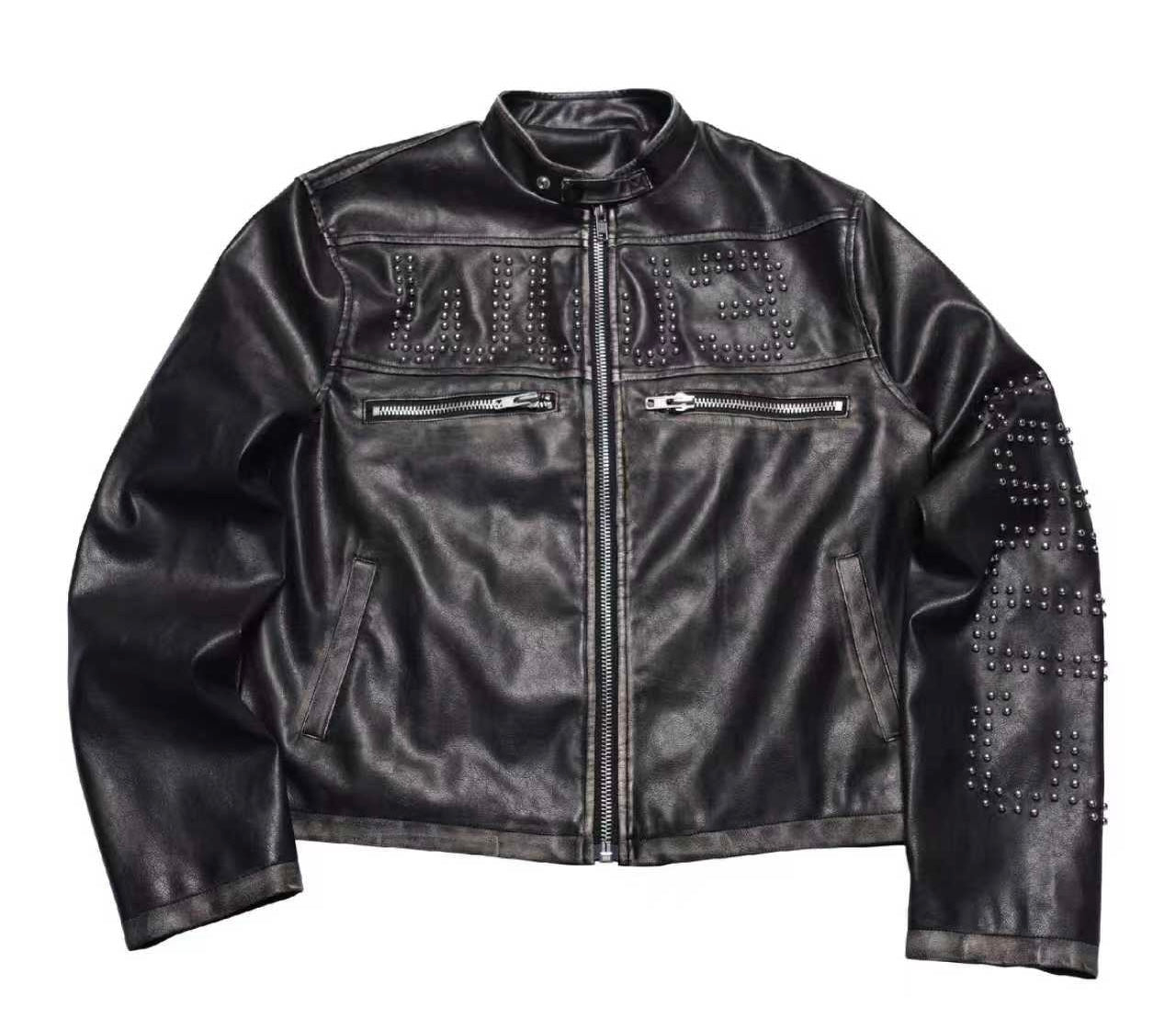 PCCVISION WWIII Color-burning Studded Rivet Jacket