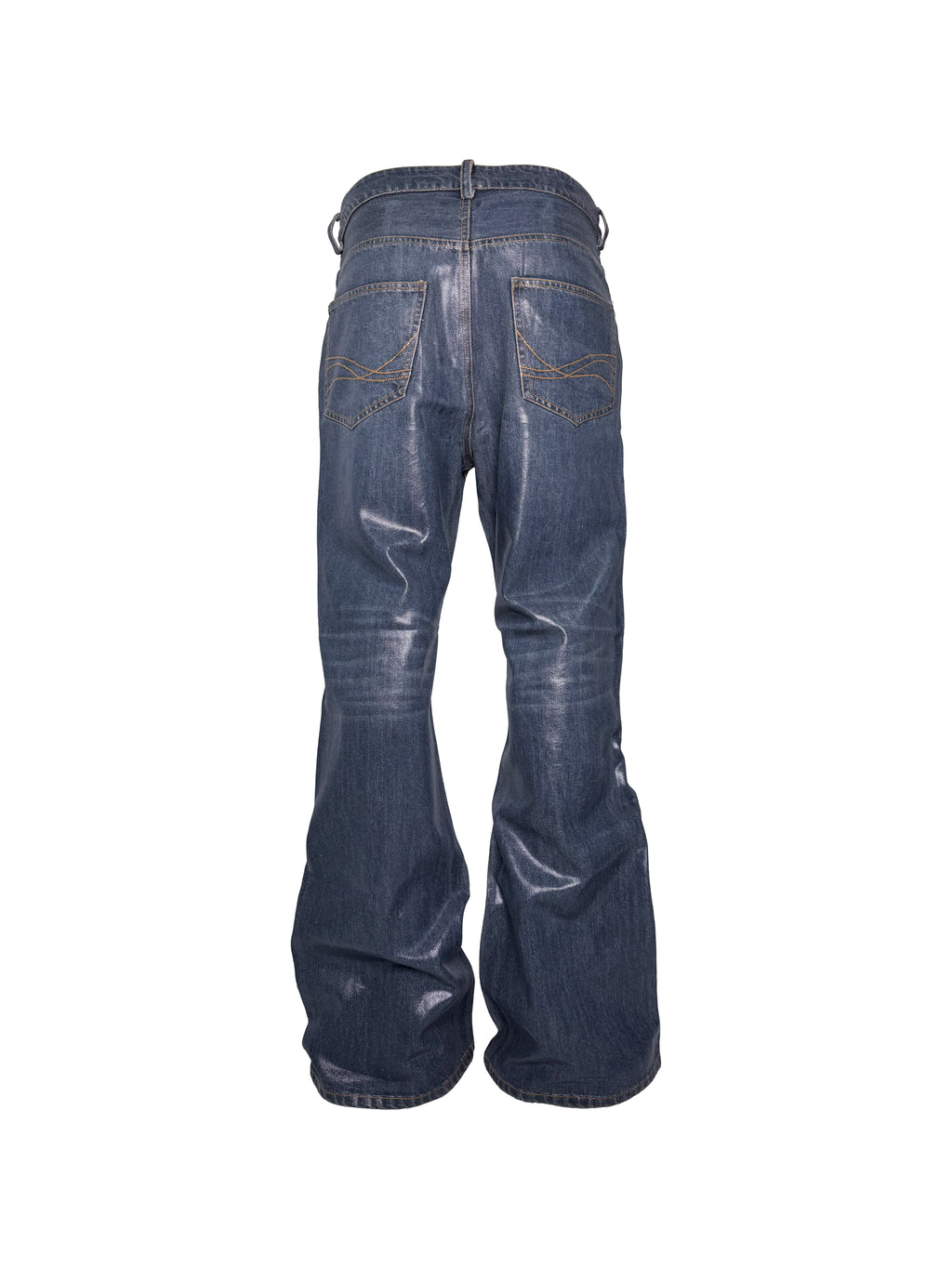PCCVISION 3MANON Coated Dark Blue Jeans