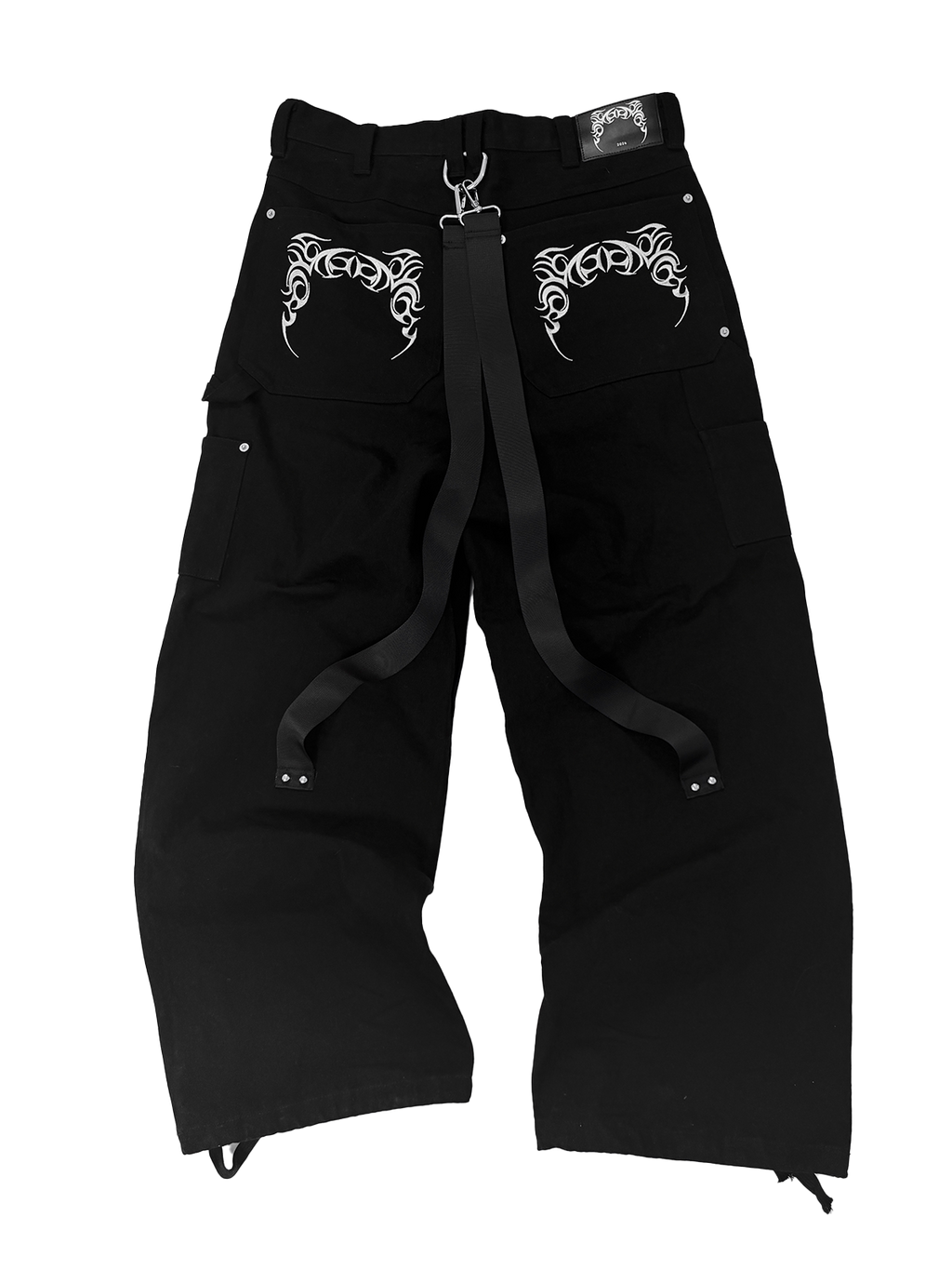 UCANTBELIKEME Bandage Logging Pants