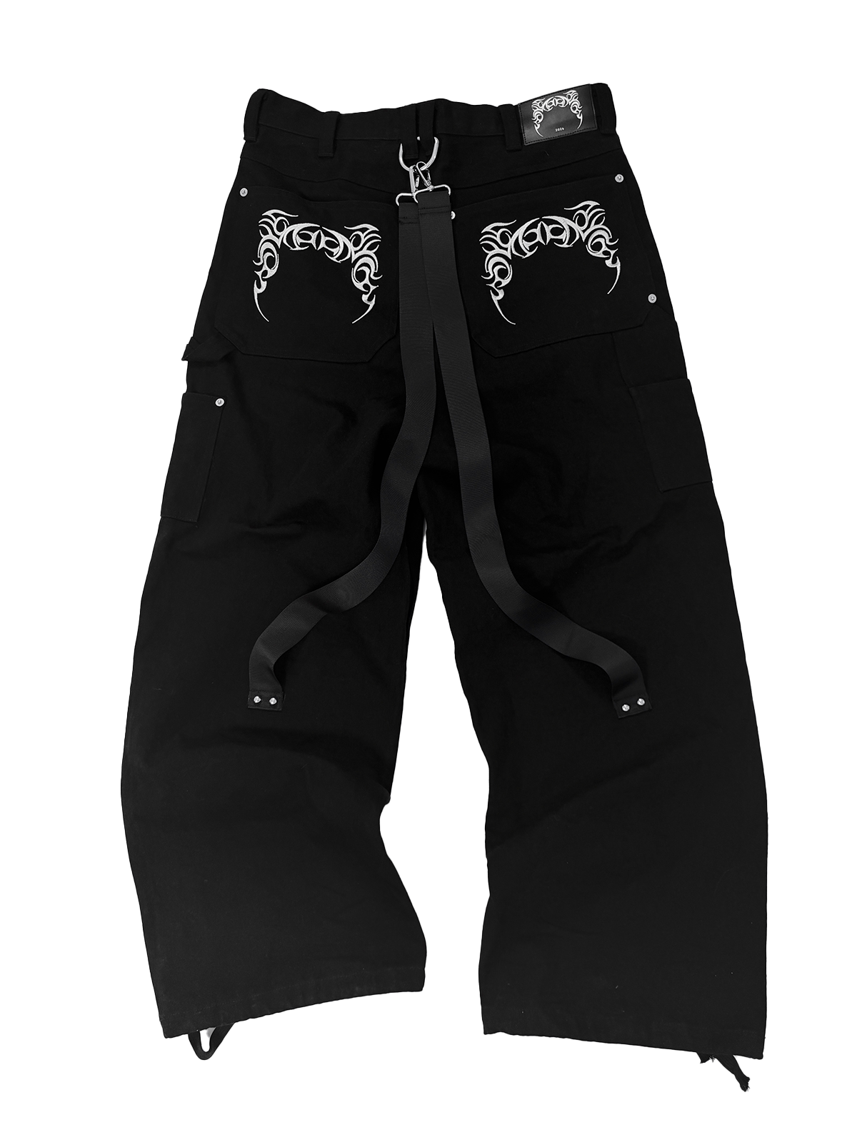 UCANTBELIKEME Bandage Logging Pants