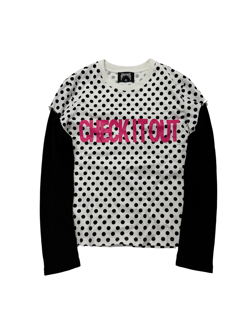 UCANTBELIKEME Polka Dot Long Sleeve