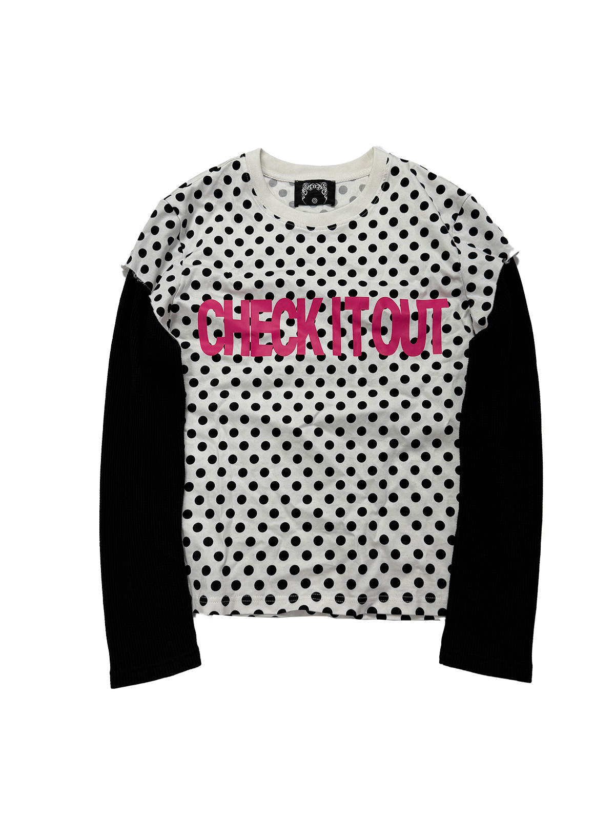 UCANTBELIKEME Polka Dot Long Sleeve