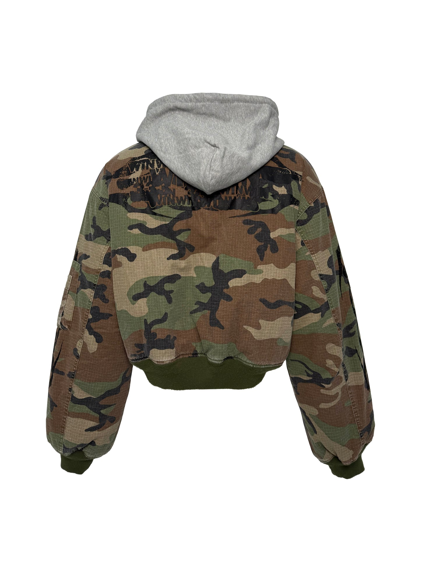 PCCVISION 26SS Camo Bomber Jacket