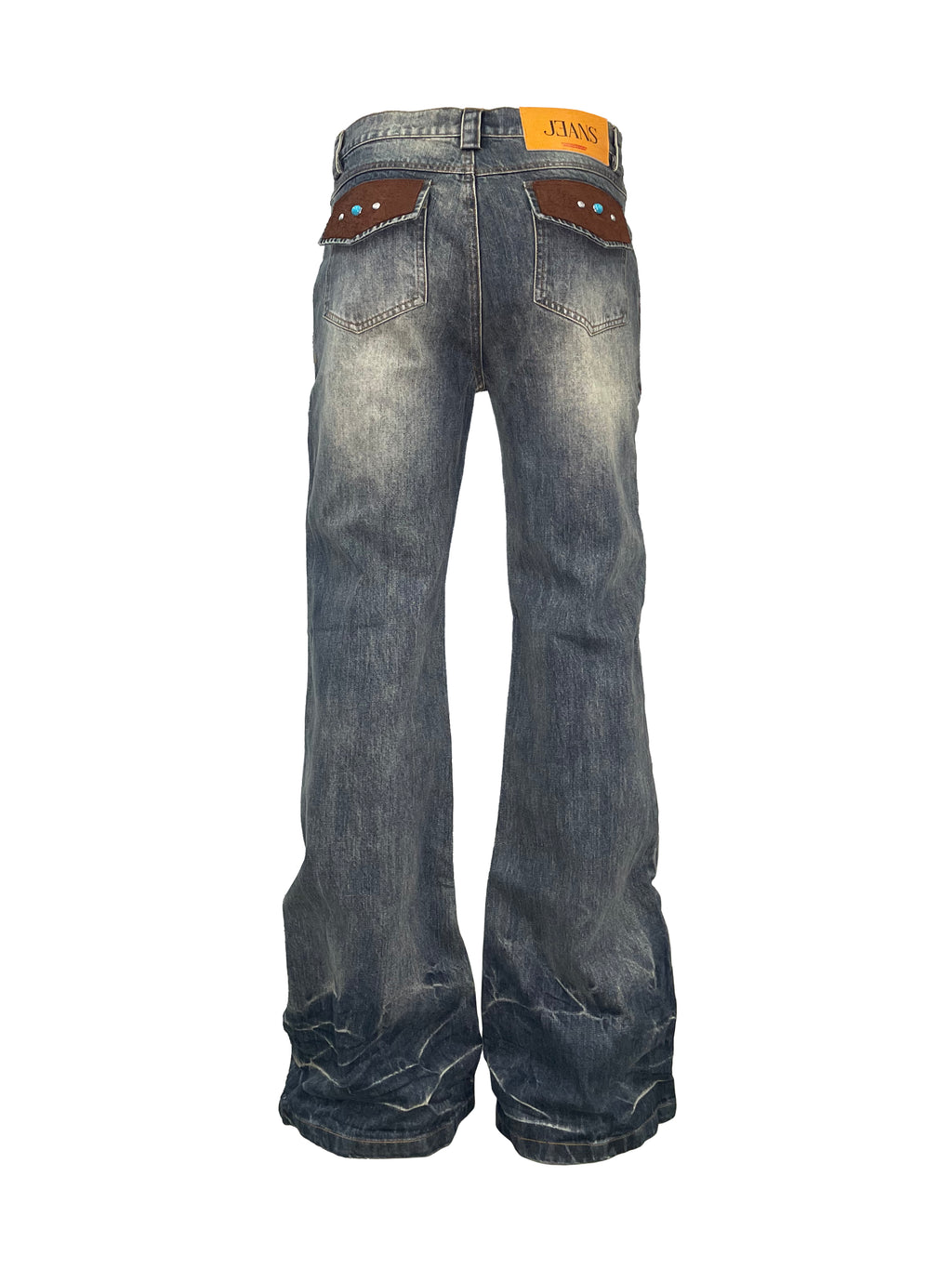 PCCVISION 3MANON  Turquoise Jeans
