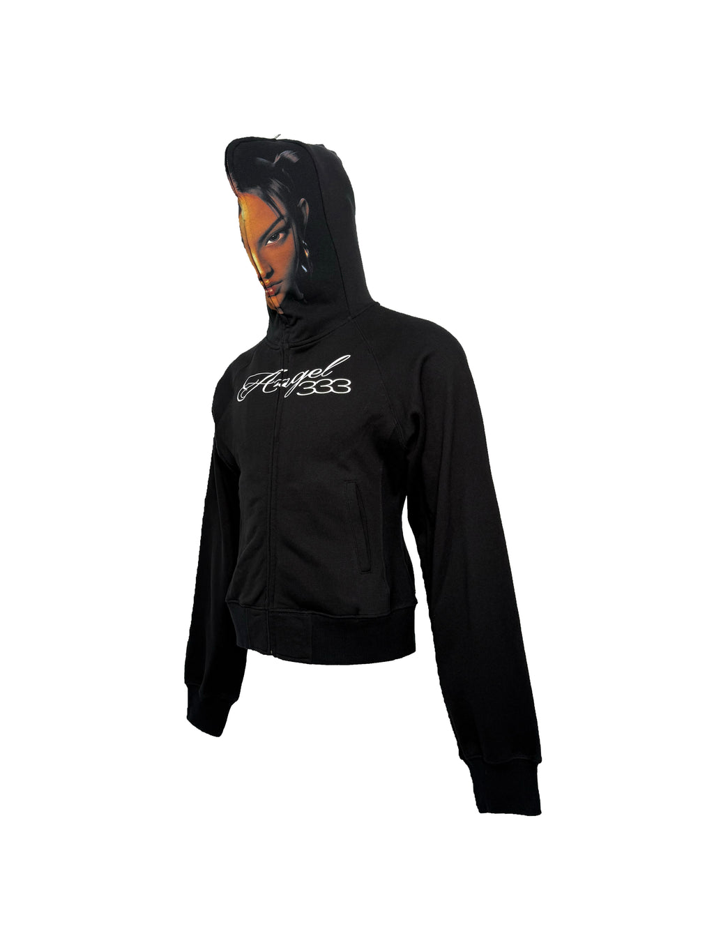 PCCVISION 3MANON Angel333 Printed Slim-fit Hoodie
