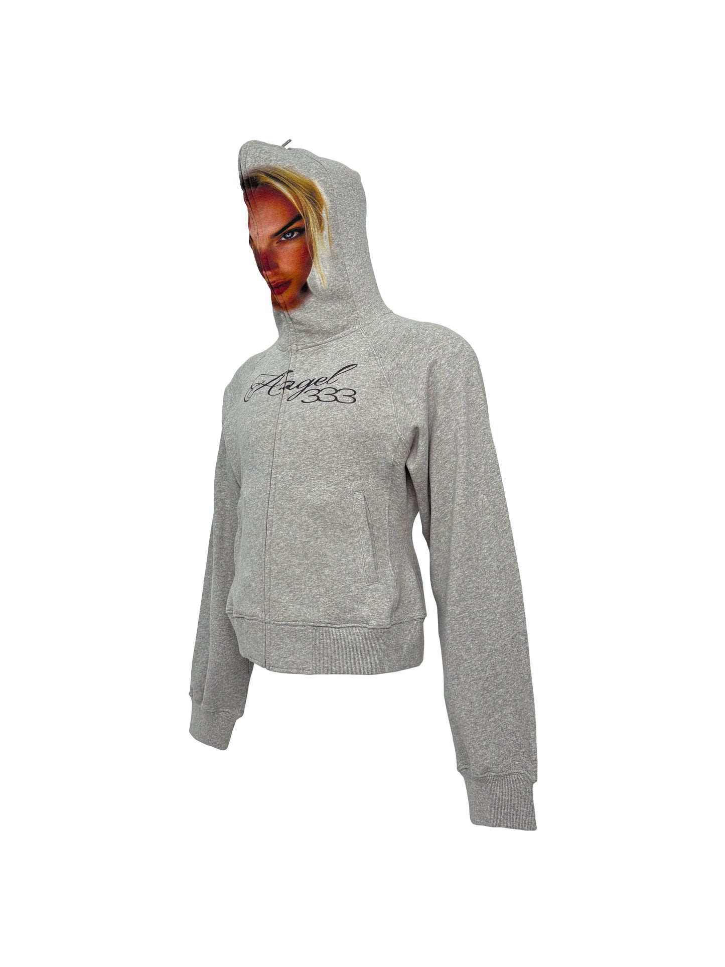 PCCVISION 3MANON Angel333 Printed Slim-fit Hoodie