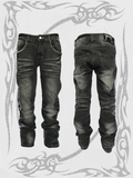 UCANTBELIKEME Embroidered Totem Jeans