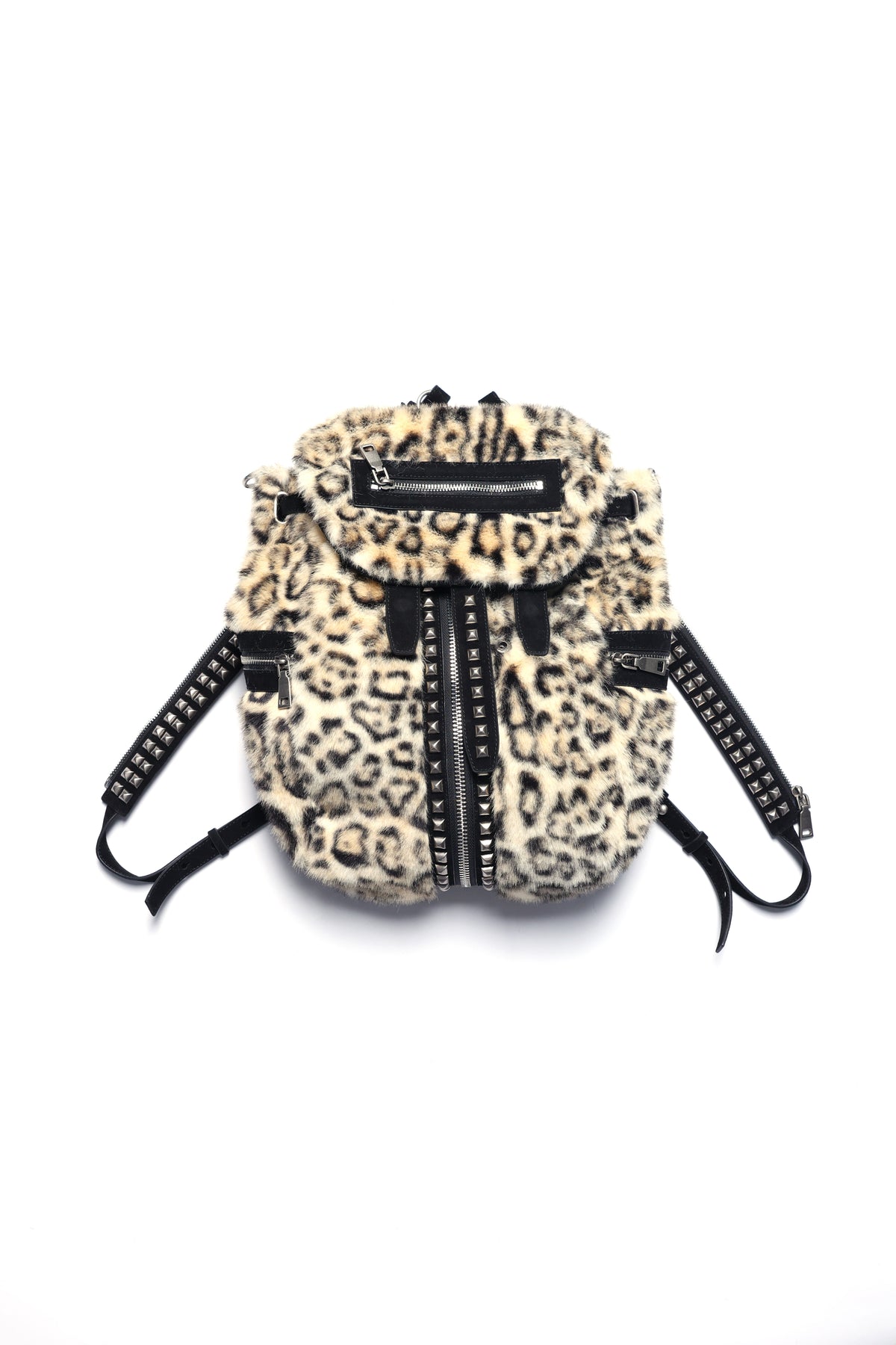 PCCVISION Leopard Fur Bag