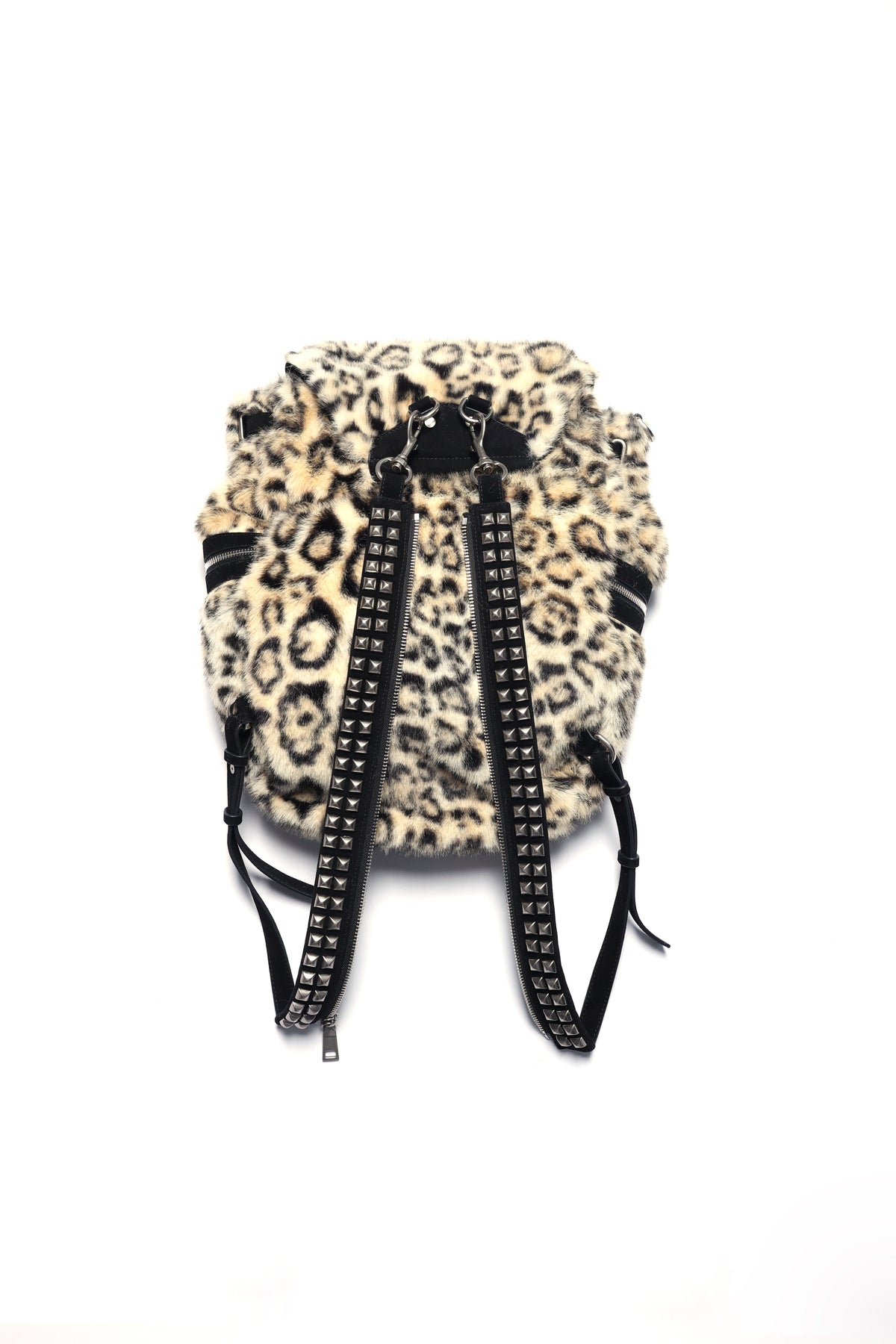 PCCVISION Leopard Fur Bag
