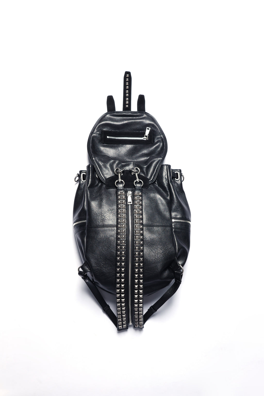 PCCVISION Black Leather Bag