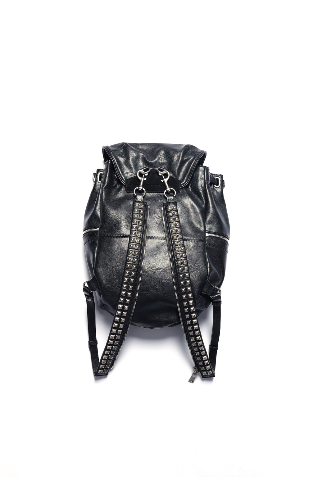 PCCVISION Black Leather Bag