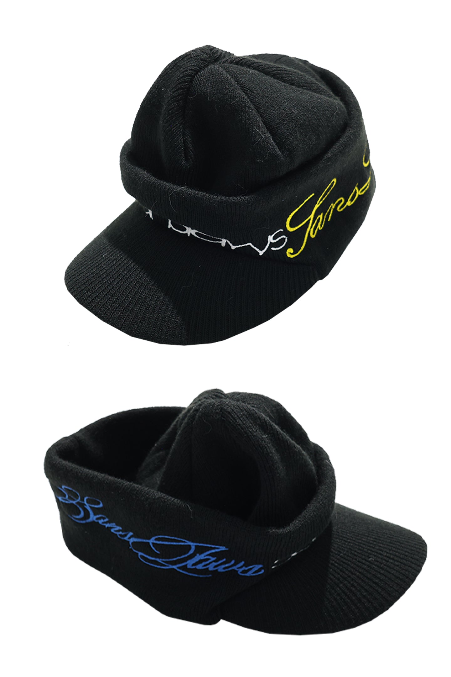 SANSLAWS knitted embroidered hat