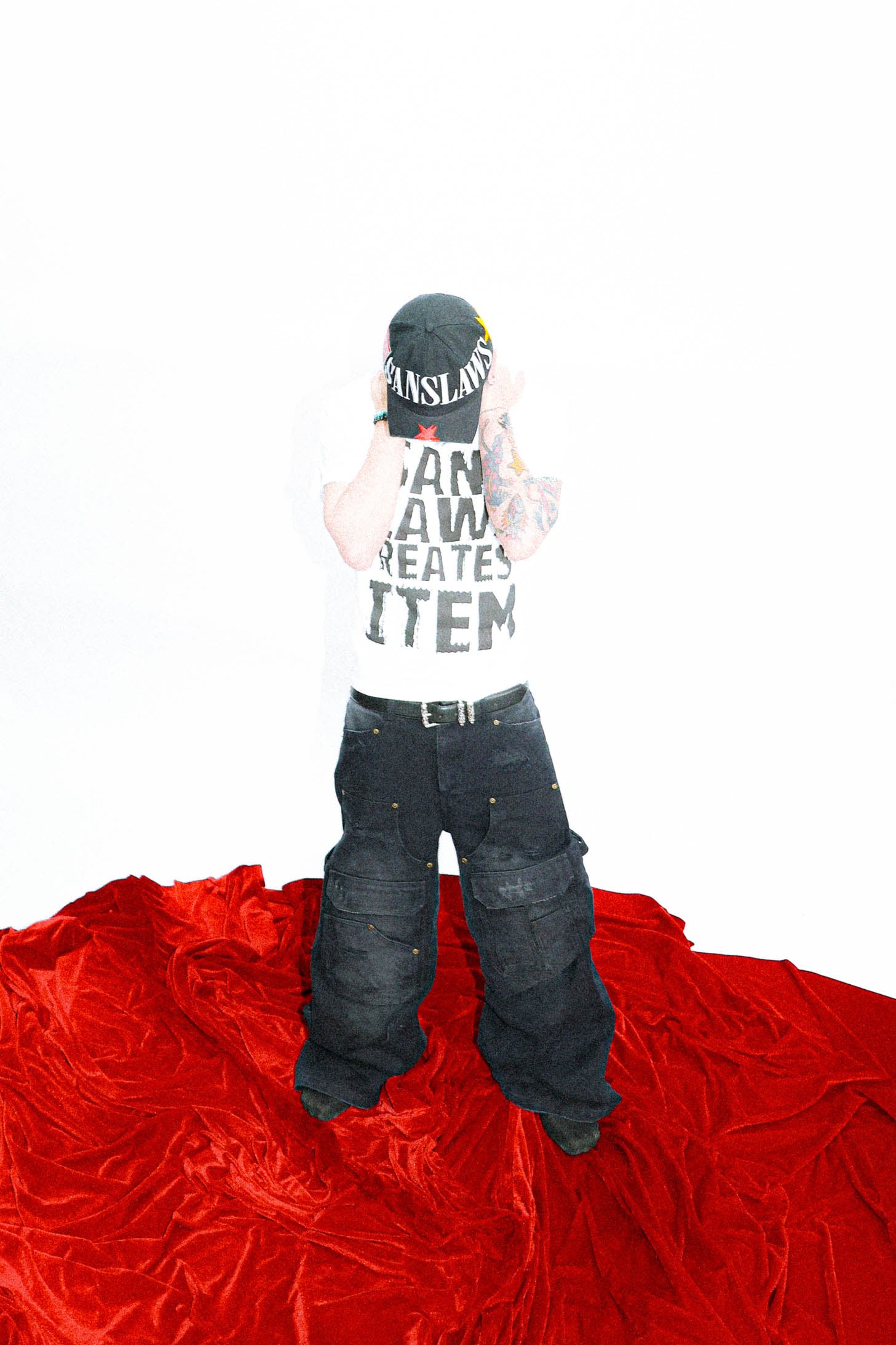 SANSLAWS Black Logging Pants