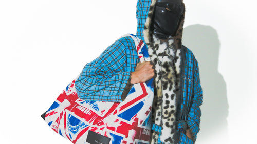 SANSLAWS Skull UK Flag Handbag