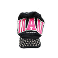 SANSLAWS Embroidered Rivet Hat