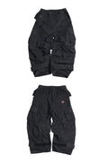 SANSLAWS Distressed cargo pants