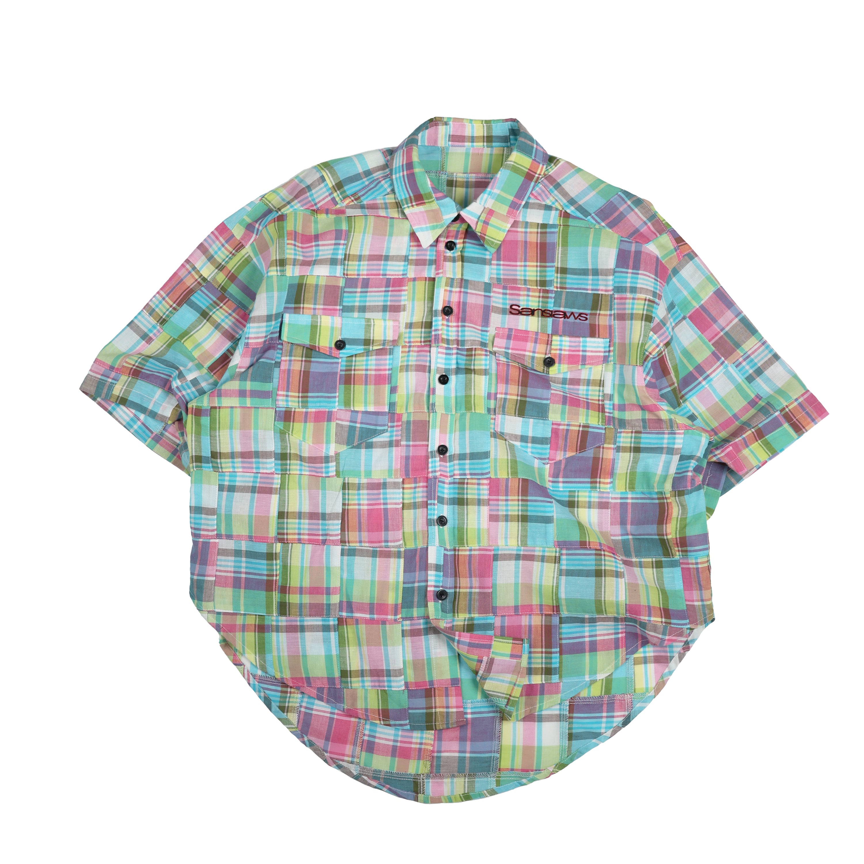 SANSLAWS Patchwork Shirt