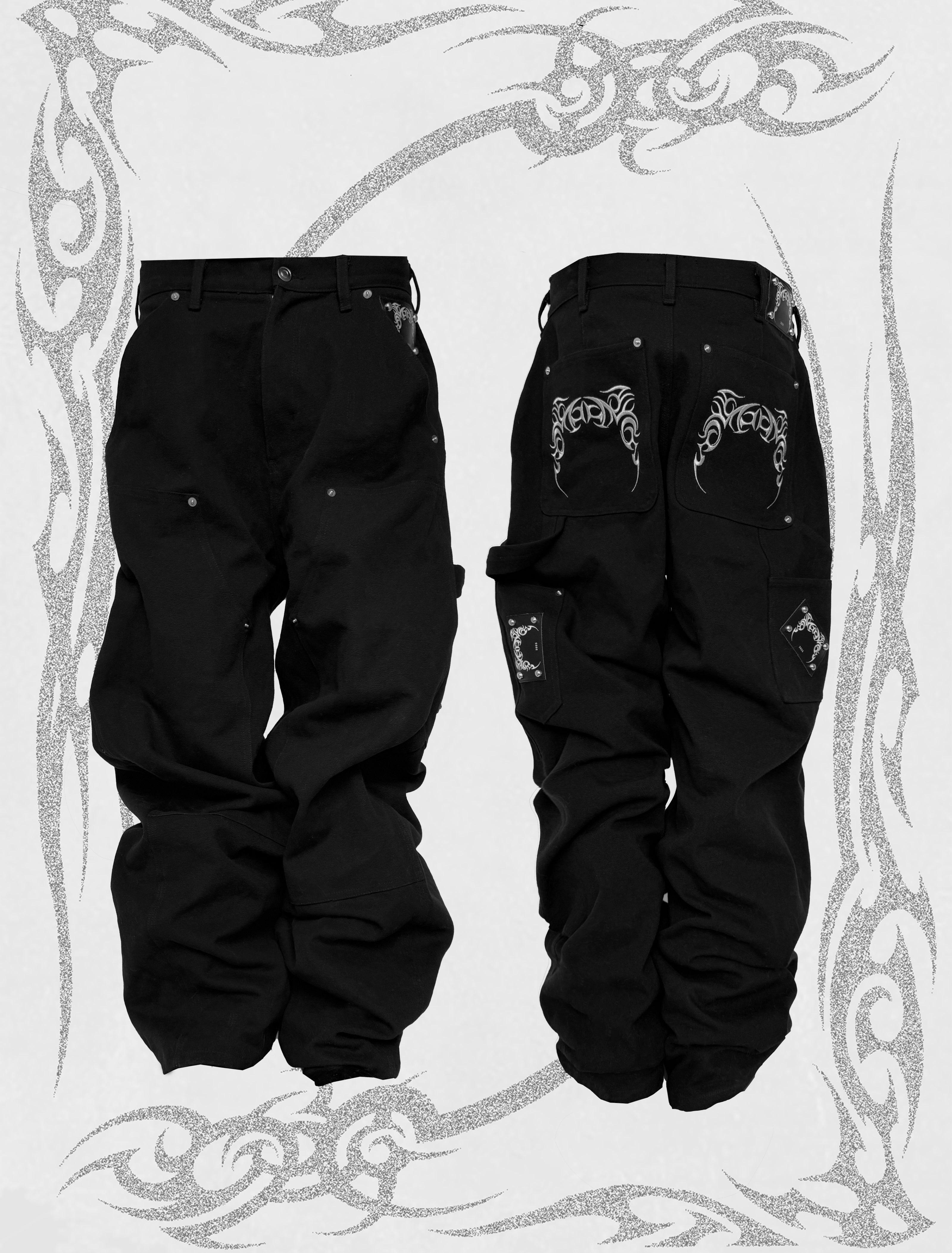 UCANTBELIKEME  Totem Lumberjack Pants