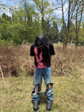 [PCCVISION] 3MAN0N 333 Destruction Washed Denim Jeans